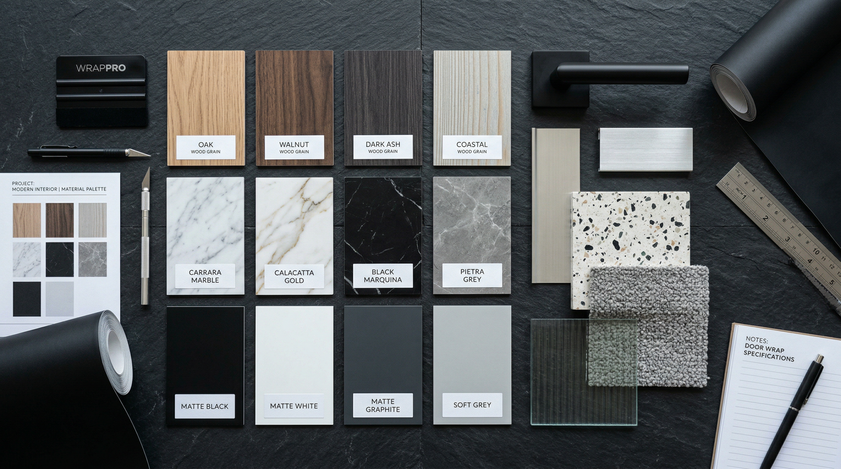 Thor's Doors material and finish options